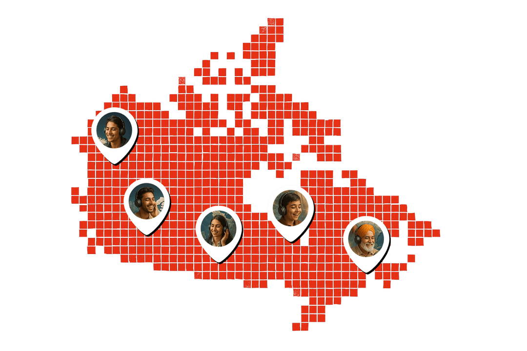 Listeners across India